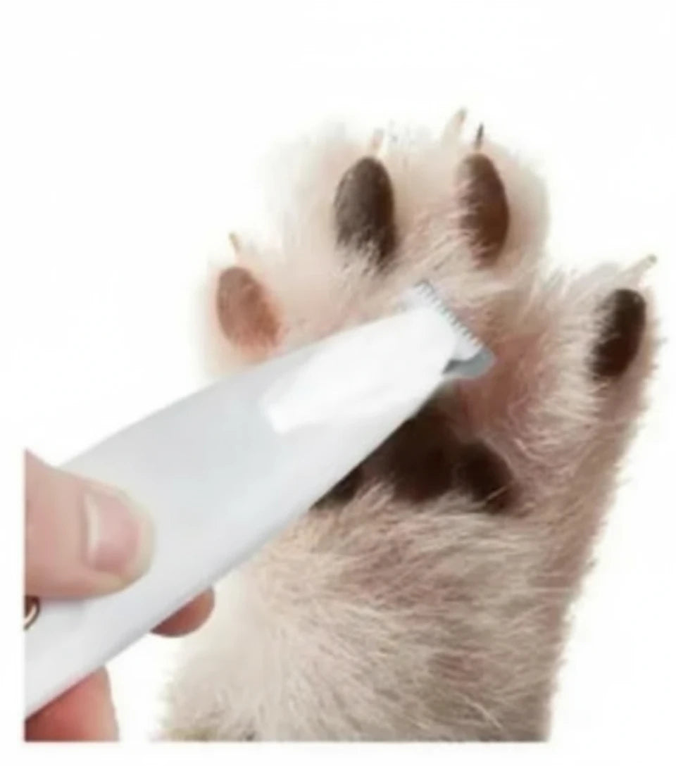 🐶🐱 “Cortapelos + Pulidor de Uñas Recargable — Spa portátil para perros y gatos”