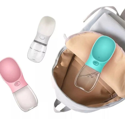 🐶 “Bebedero Portátil con Dispensador de Agua — Ideal para Paseos y Excursiones”