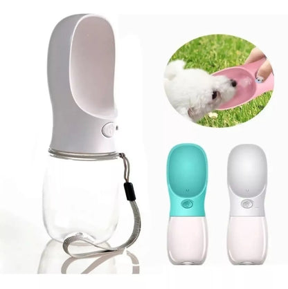 🐶 “Bebedero Portátil con Dispensador de Agua — Ideal para Paseos y Excursiones”