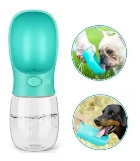 🐶 “Bebedero Portátil con Dispensador de Agua — Ideal para Paseos y Excursiones”