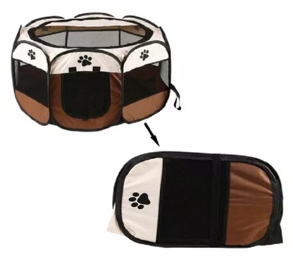 🏡 “Corral Portátil para Mascotas — Espacio Seguro y Plegable para Interior y Exterior”