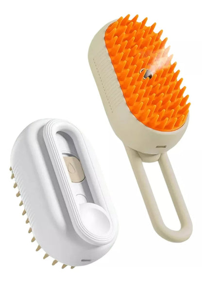 “Cepillo de Vapor Premium – Limpieza Profunda y Brillo Natural para tu Mascota”