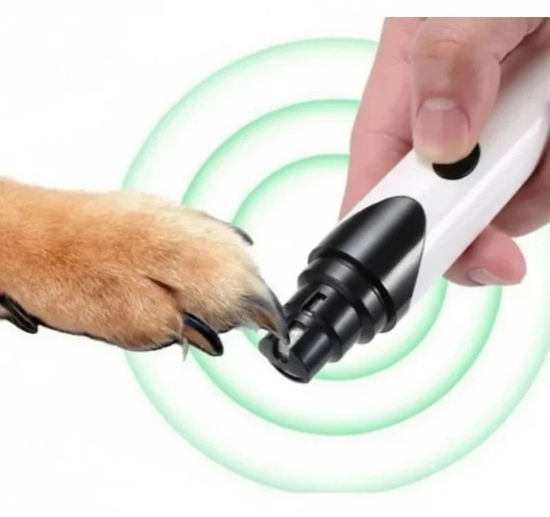 🐶🐱 “Cortapelos + Pulidor de Uñas Recargable — Spa portátil para perros y gatos”