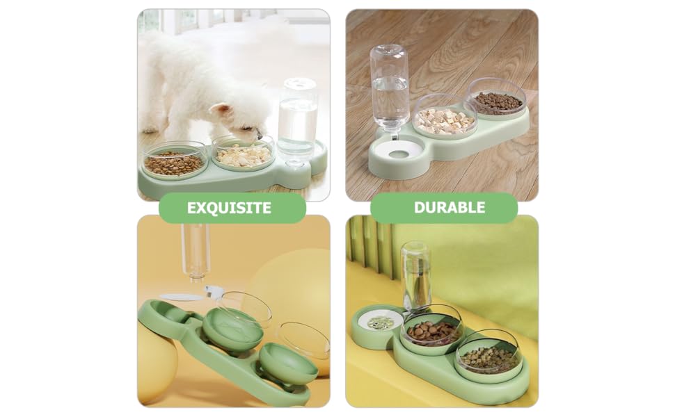 ✨ “Comedero + Bebedero Automático 3 en 1 — Práctico, Moderno y Funcional”