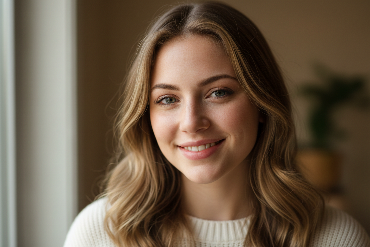 IMAGEN DE LA CARA DE UNA CHICA